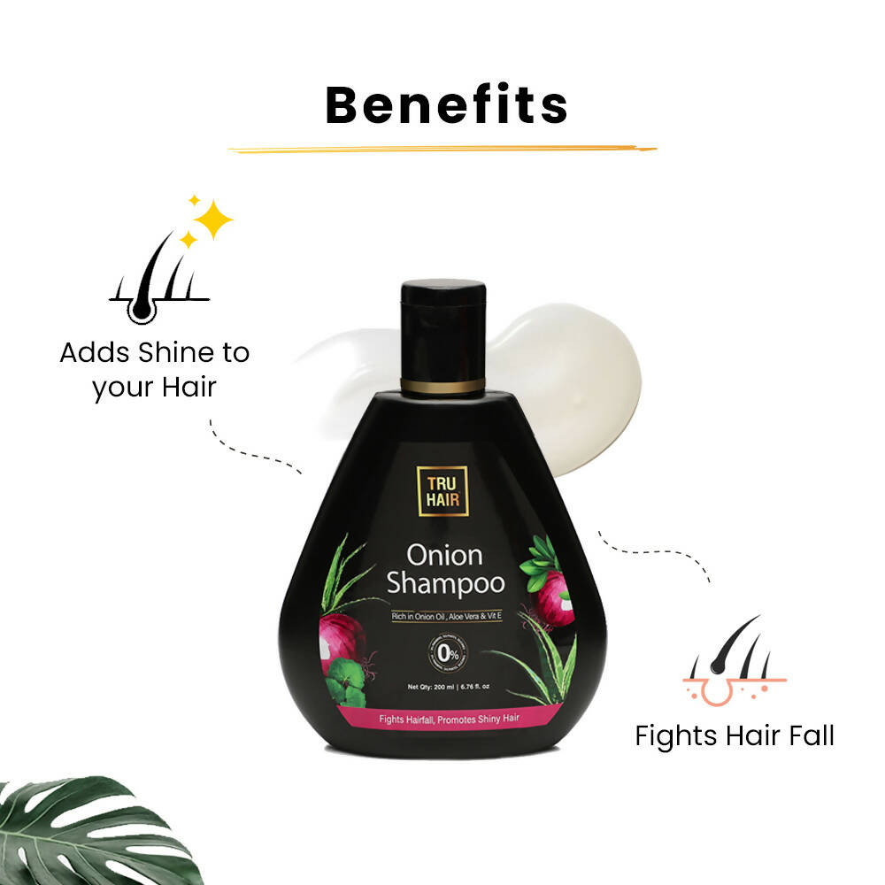 Tru Hair & Skin Onion Shampoo | Grocsy