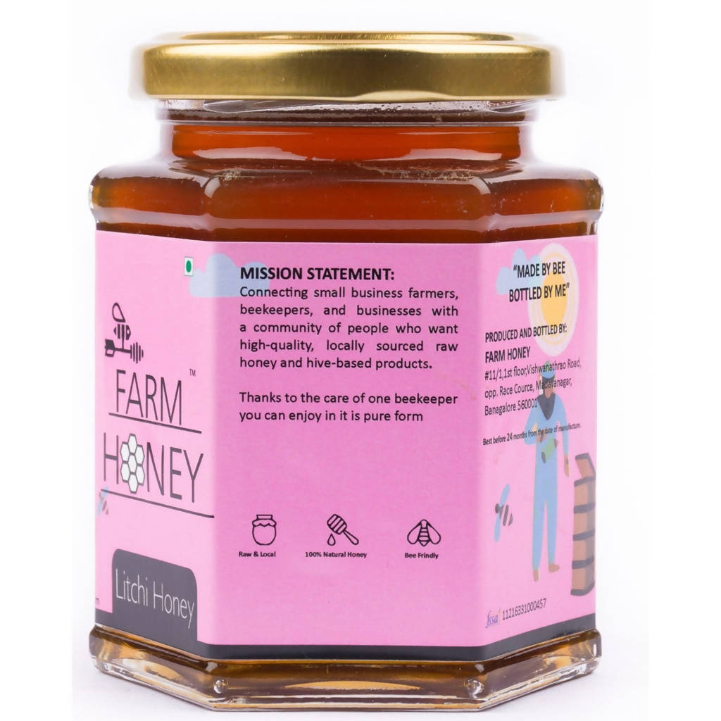 Farm Honey Litchi Honey | Grocsy