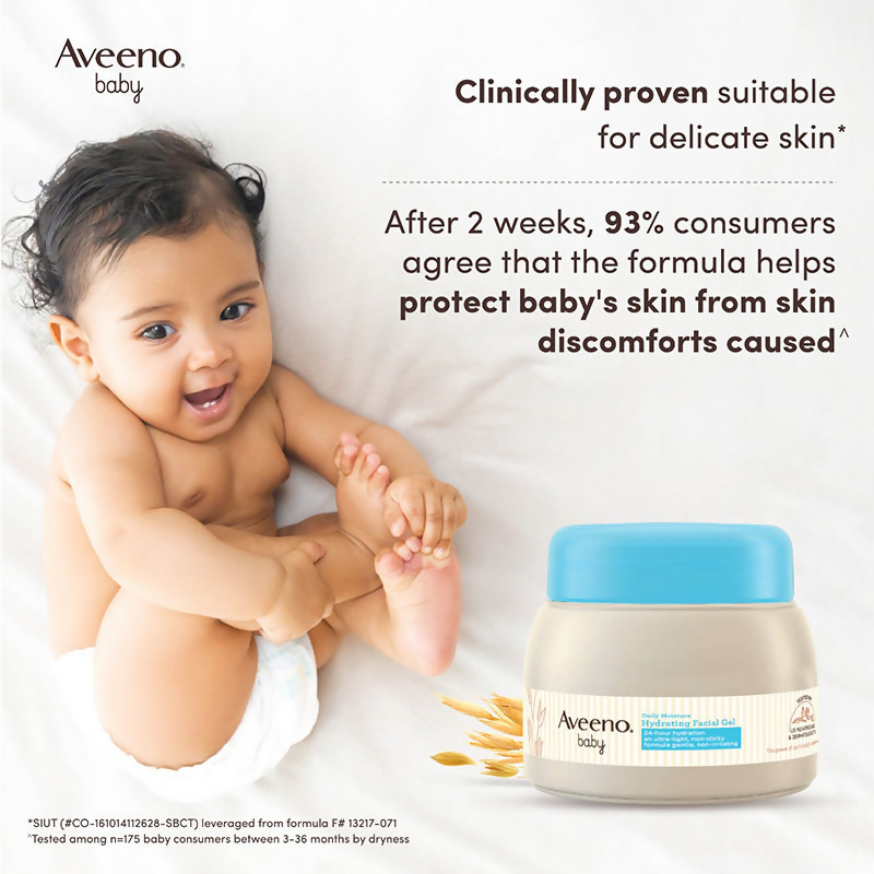 Aveeno Baby Daily Moisture Hydrating Facial Gel (Cream) | Grocsy