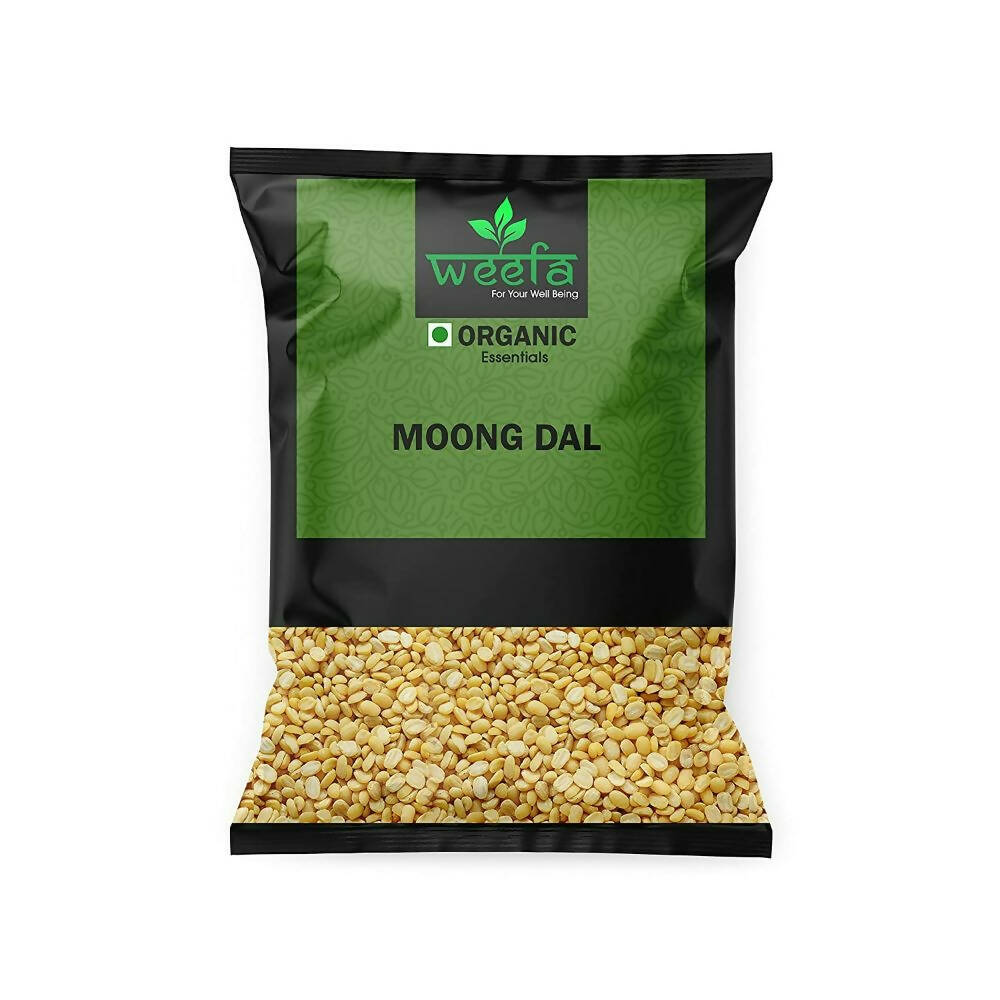 Weefa Organic Yellow Moong Dal | Grocsy