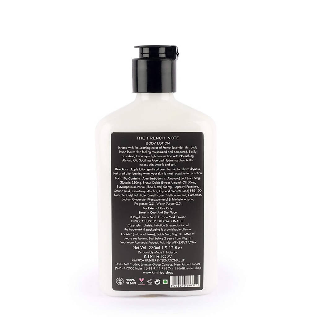 Kimirica The French Note Body Lotion | Grocsy