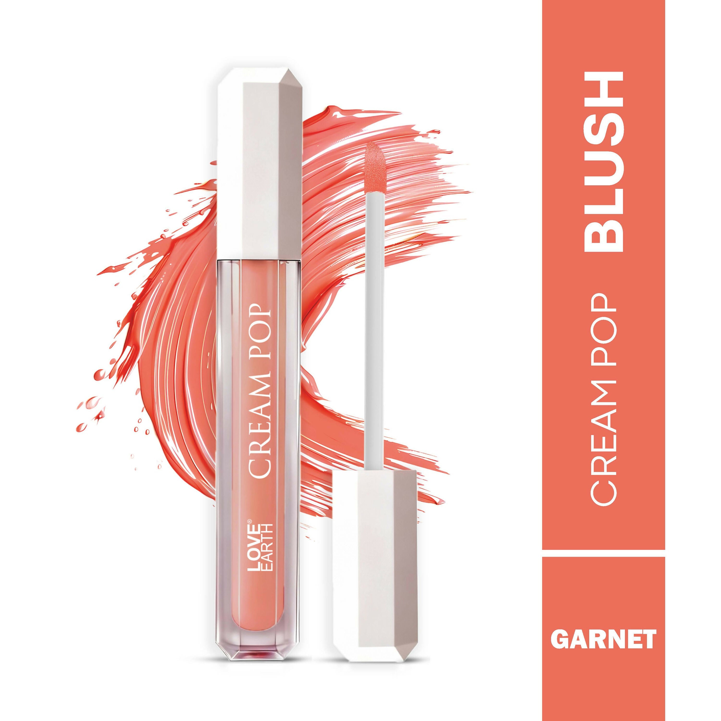 Love Earth Cream Pop Blush - Garnet | Grocsy