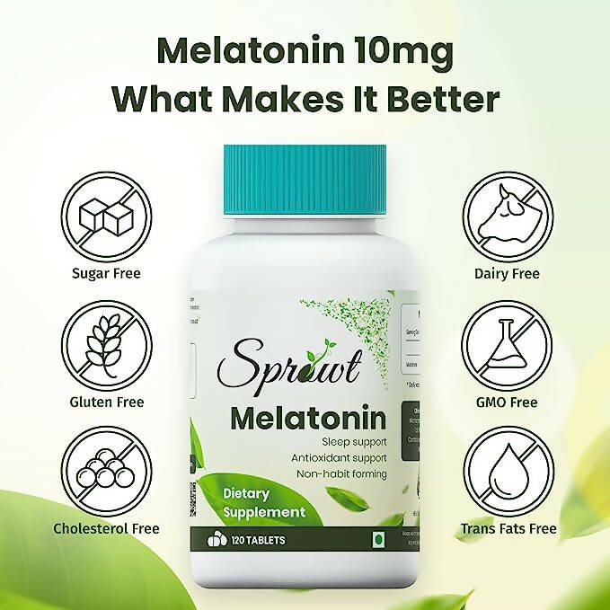 Sprowt Melatonin Tablets | Grocsy