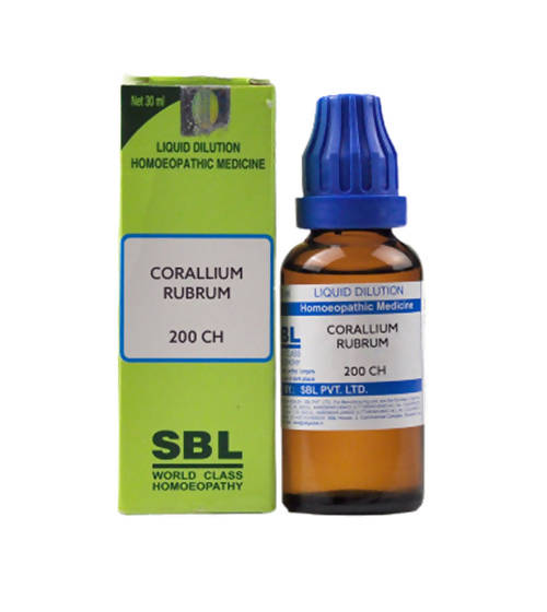 SBL Homeopathy Corallium Rubrum Dilution | Grocsy