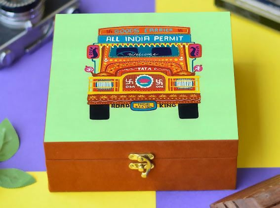 Collectibles India Wood Gift Box | Grocsy