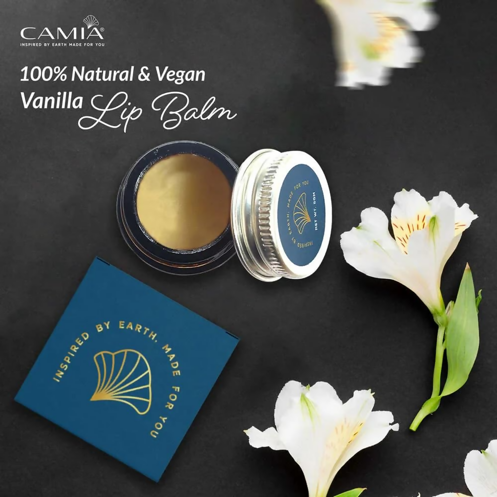 Camia Natural Vanilla Lip Balm | Grocsy