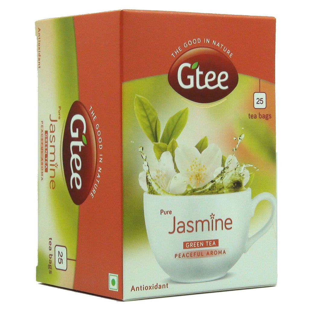 Gtee Green Tea Bags - Jasmine | Grocsy