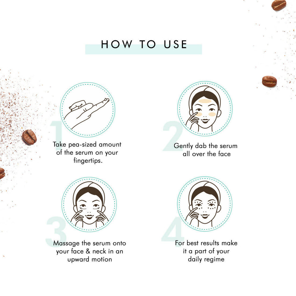mCaffeine Raw Coffee Face Serum | Grocsy