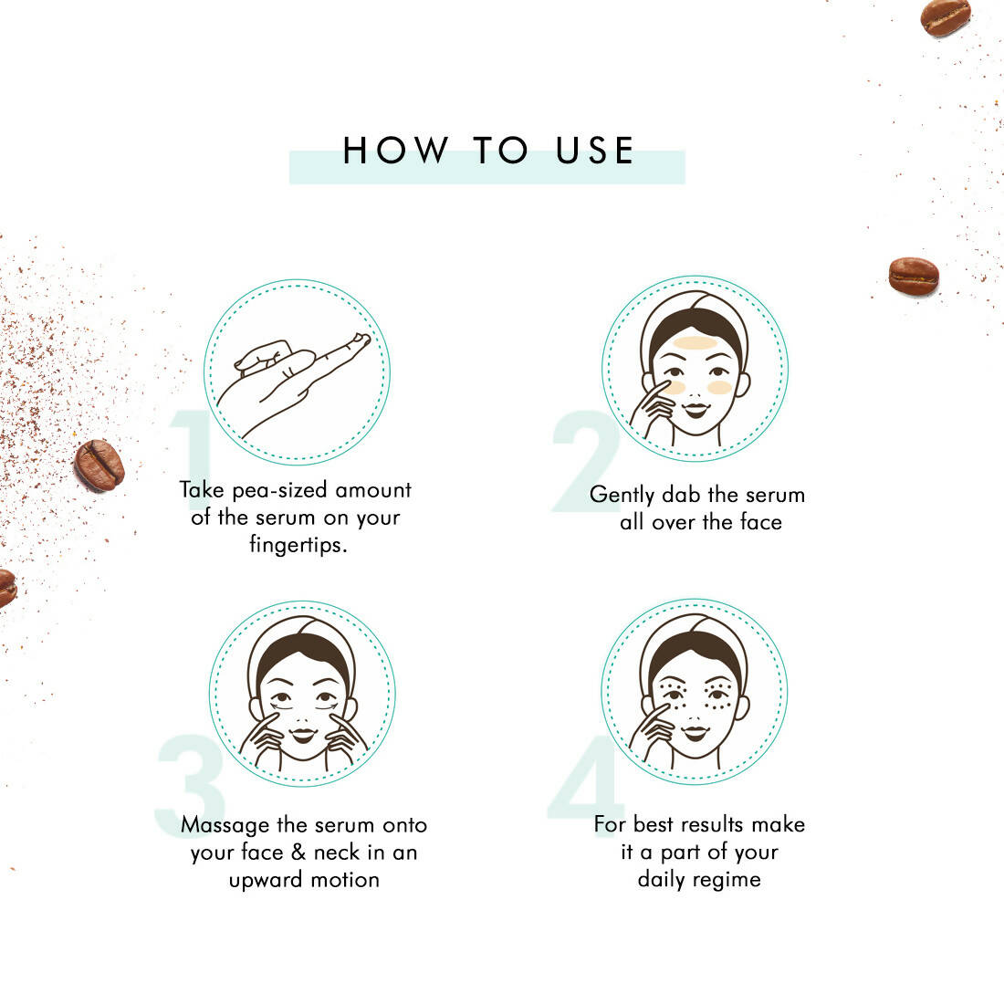 mCaffeine Raw Coffee Face Serum | Grocsy