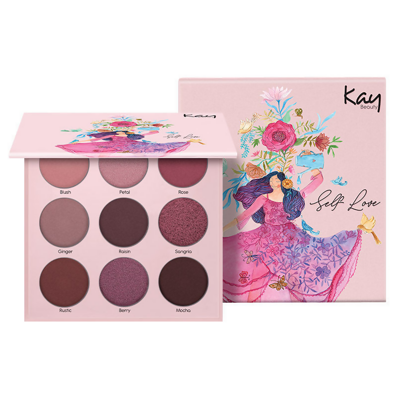 Kay Beauty By Katrina Kaif Eyeshadow Palette - Self Love | Grocsy