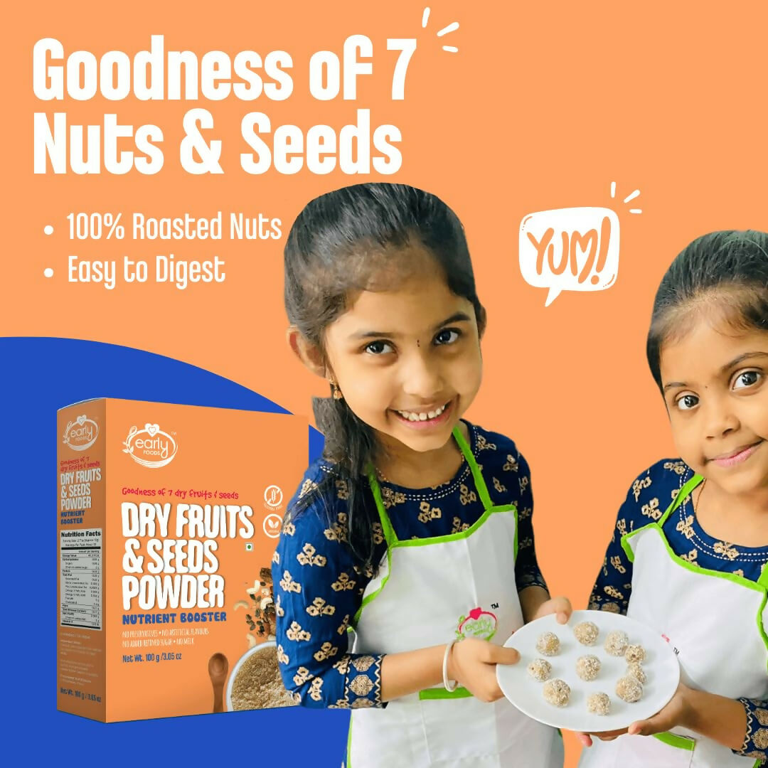 Early Foods Dry Fruits & Seeds Powder for Kids | Grocsy