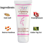 Vigini Natural Actives Vaginal V-Tightening Whitening Vagina Tight Moisturizer Lubricant Cream Gel | Grocsy