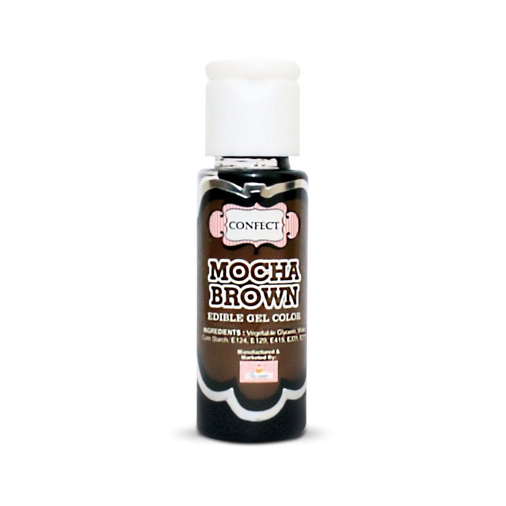 Confect Mocha Brown | Edible Gel Color | Grocsy
