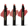Baked Beauty My Crayon Mocha Talk Super Matte Lip Cream Lipsticks (Set of 3) | Grocsy