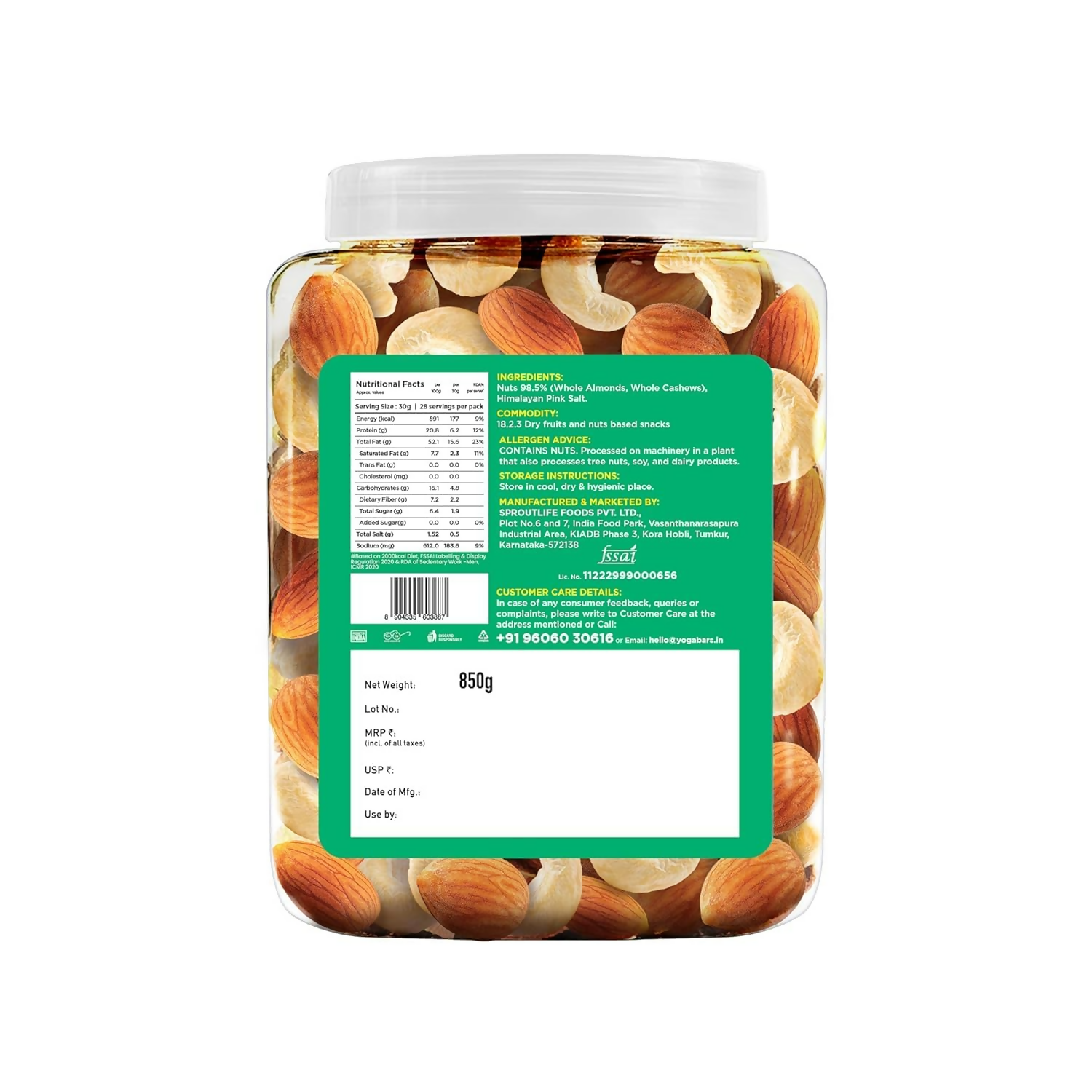 Yoga Bar Daily Health, Protein & Panchmeva Mix Combo | Grocsy
