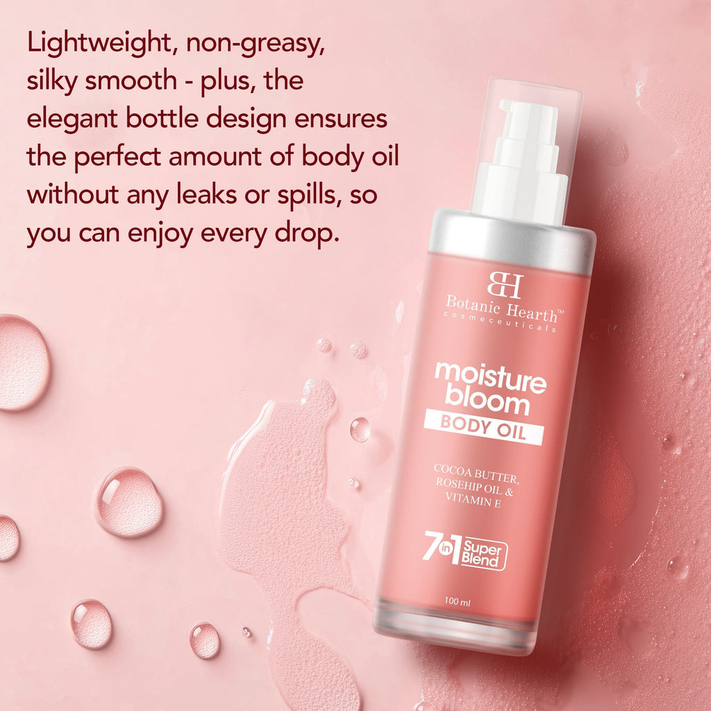 Botanic Hearth Moisture Bloom Body Oil | Grocsy
