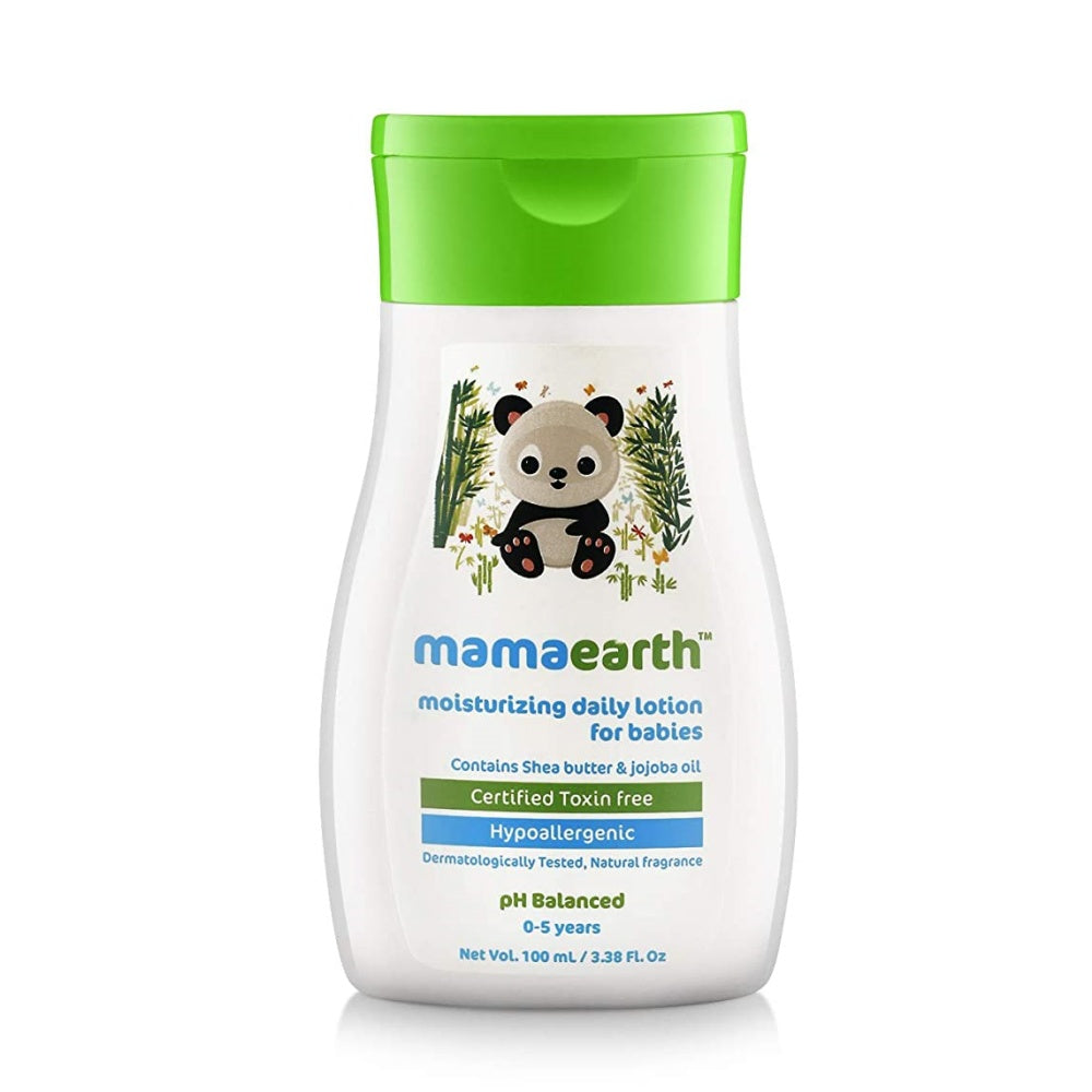 Mamaearth Moisturizing Daily Baby Lotion For Deeply Nourishes & Relieves Dryness | Grocsy