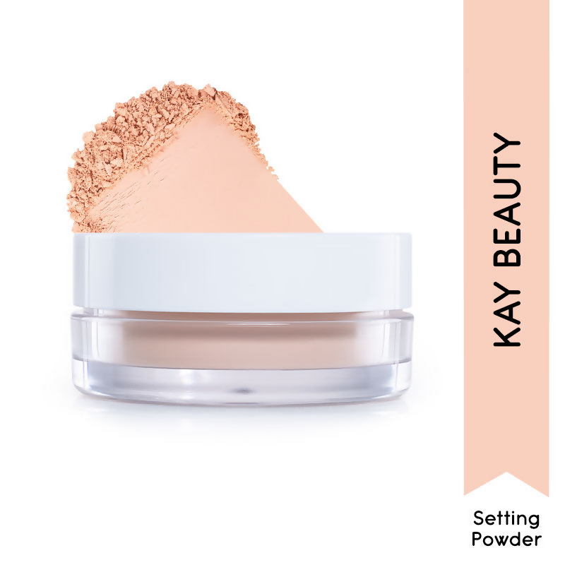 Kay Beauty By Katrina Kaif Matte HD Setting Loose Powder - Almond | Grocsy