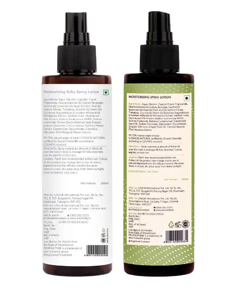 AreoVeda Mom & Baby Lotion Combo | Grocsy