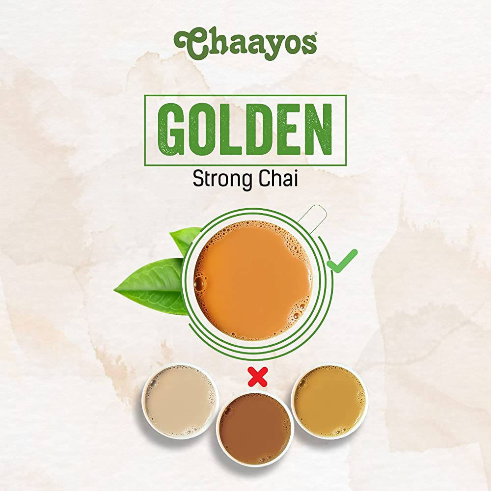 Chaayos Desi Chai - Assam Gold Tea | Grocsy