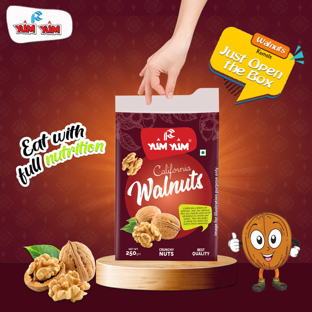 Yum Yum Walnut Kernels Box | Grocsy