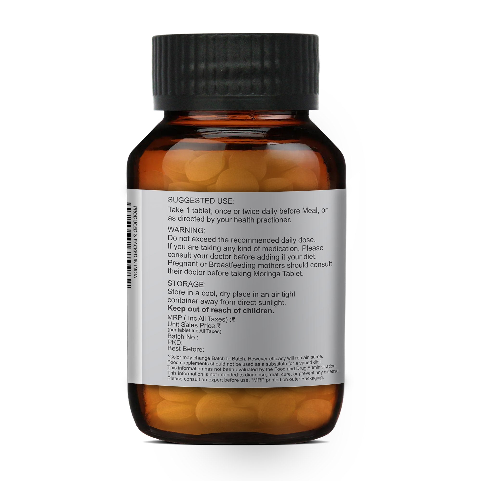 Merlion Naturals Moringa 500mg Tablets | Grocsy