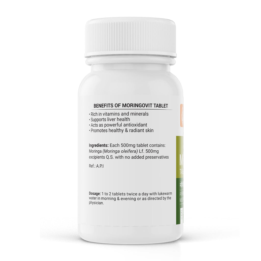 Krishna'S Herbal & Ayurveda Moringovit Tablets | Grocsy