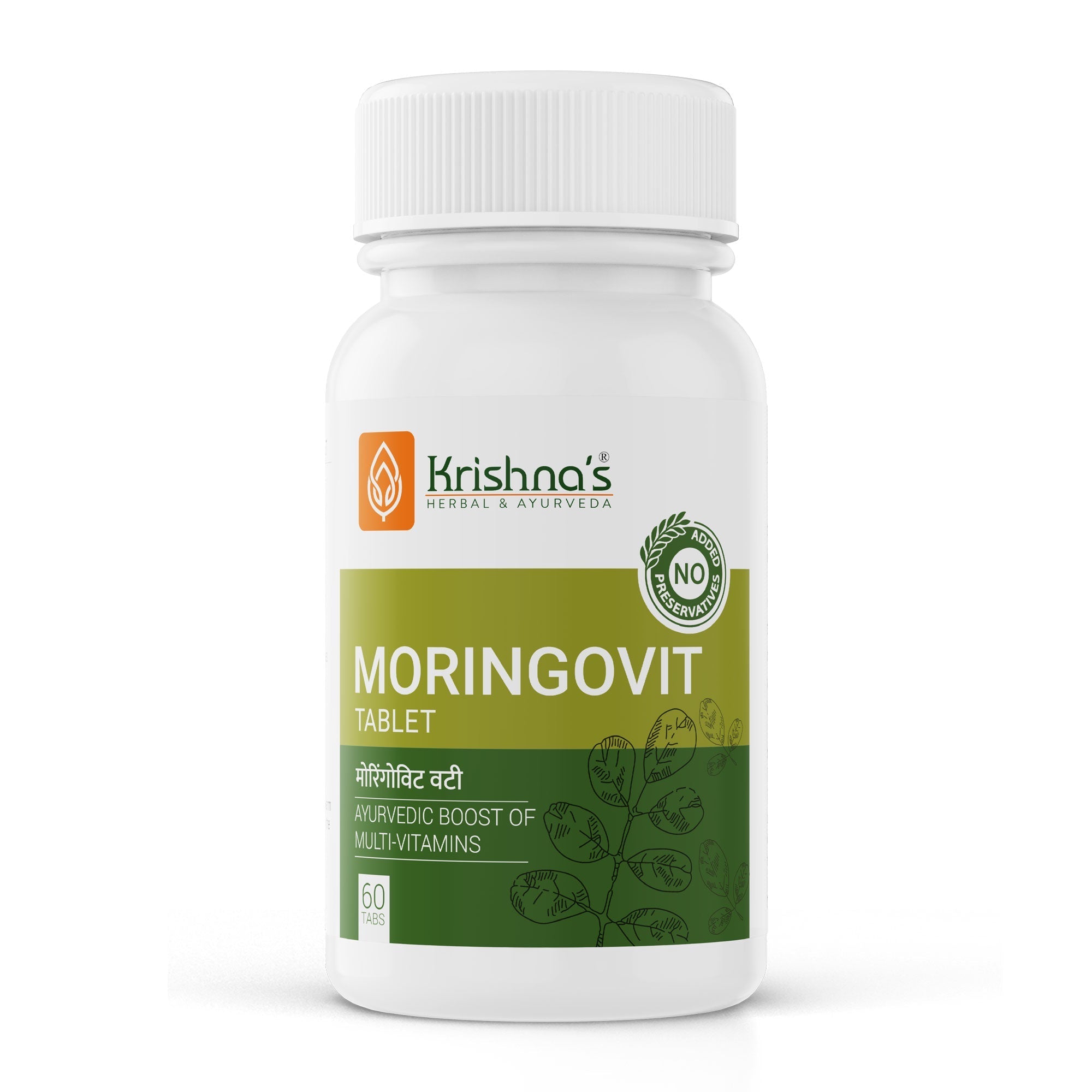 Krishna'S Herbal & Ayurveda Moringovit Tablets | Grocsy