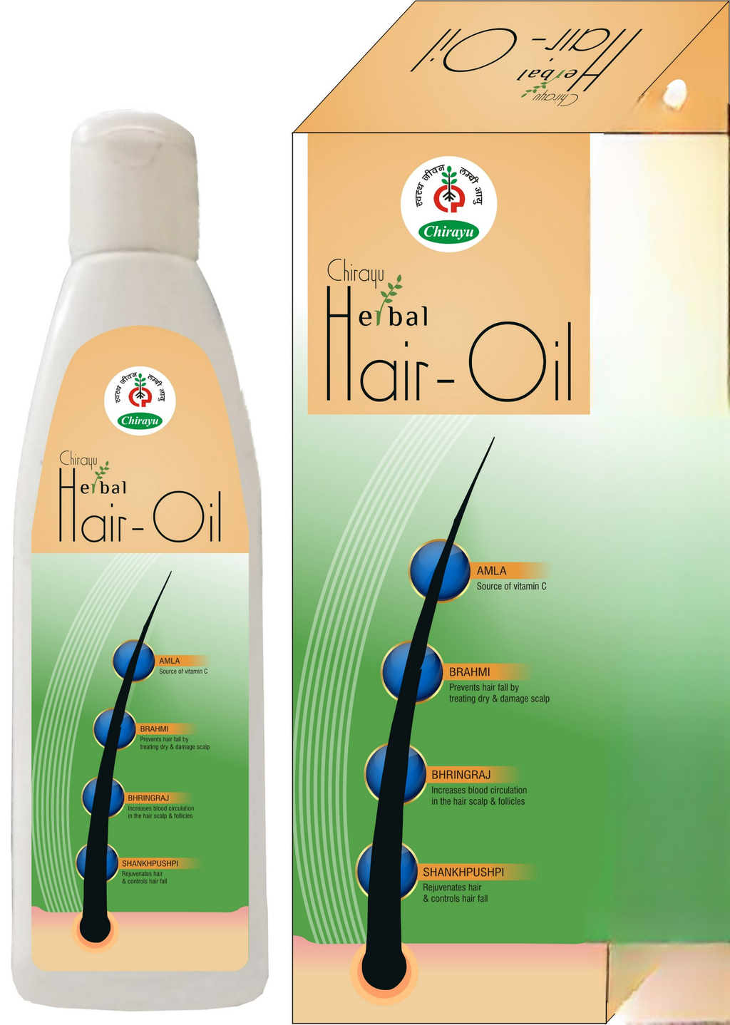 Chirayu Herbal Hair Oil | Grocsy