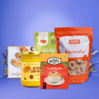 Straight From Her Kitchen Memories – The Nostalgia Food Hamper | Sweets, Ghee, Pickle, Tea & Traditional Snacks- kit | Grocsy