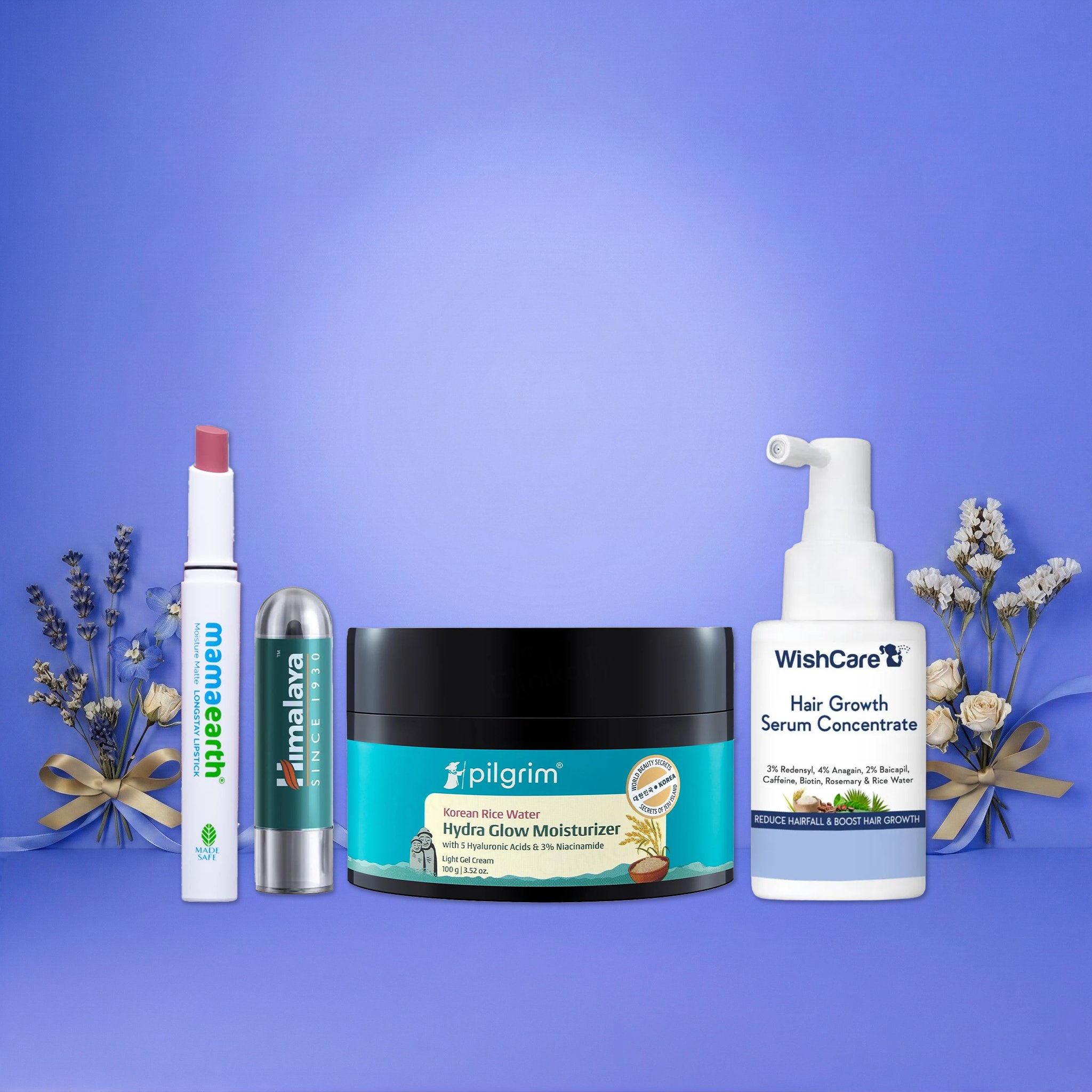 The Glow-Up She Won’t Give Herself – The Beauty Hamper | Skincare, Hair Care & Everyday Glam Essentials - kit | Grocsy