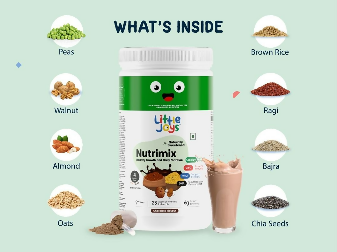 Little Joys Paediatrician Developed Healthy & Tasty For Kids Eye Health ( 2 To 6 Years) | Grocsy