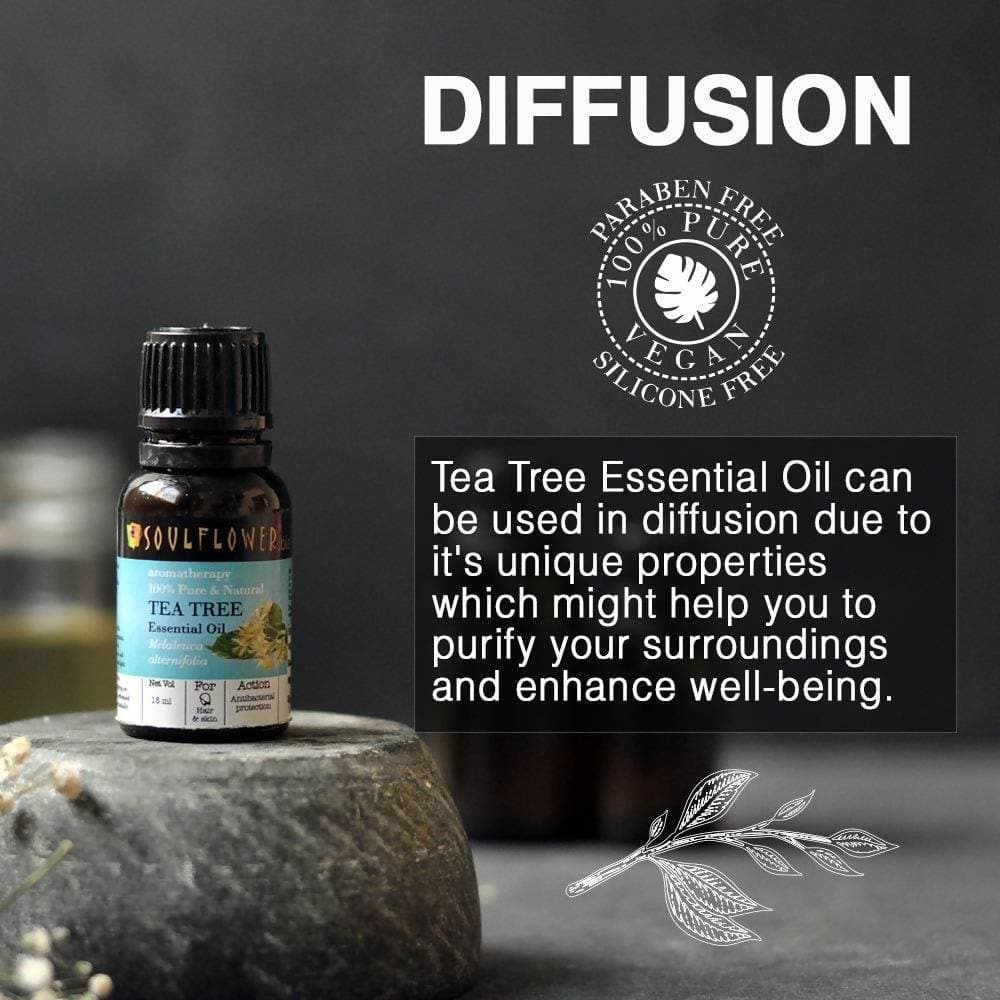 Soulflower Tea Tree Essential Oil | Grocsy