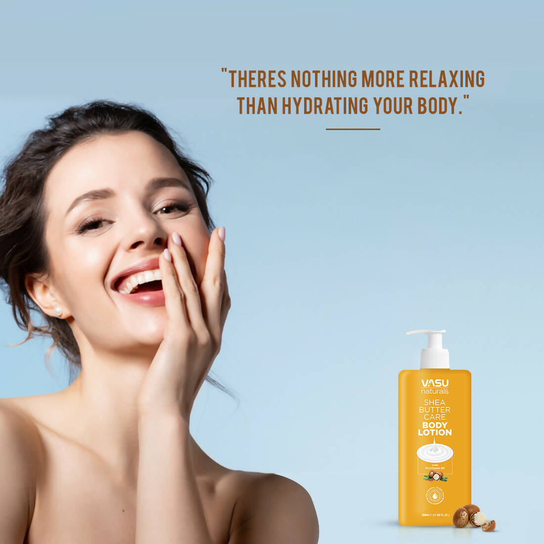 Vasu Healthcare Naturals Shea Butter Body Lotion | Grocsy