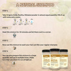 Origenz Premium Amla, Reetha, Shikakai Powder Combo For Hair Mask, Cleanser | Grocsy