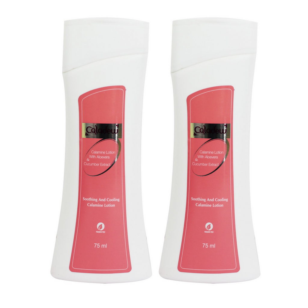 Caladew Calamine Lotion With Aloe Vera And Cucumber Extract | Grocsy