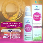 Reeyusha Onion Hair Oil with Aloe Vera Extract | Grocsy