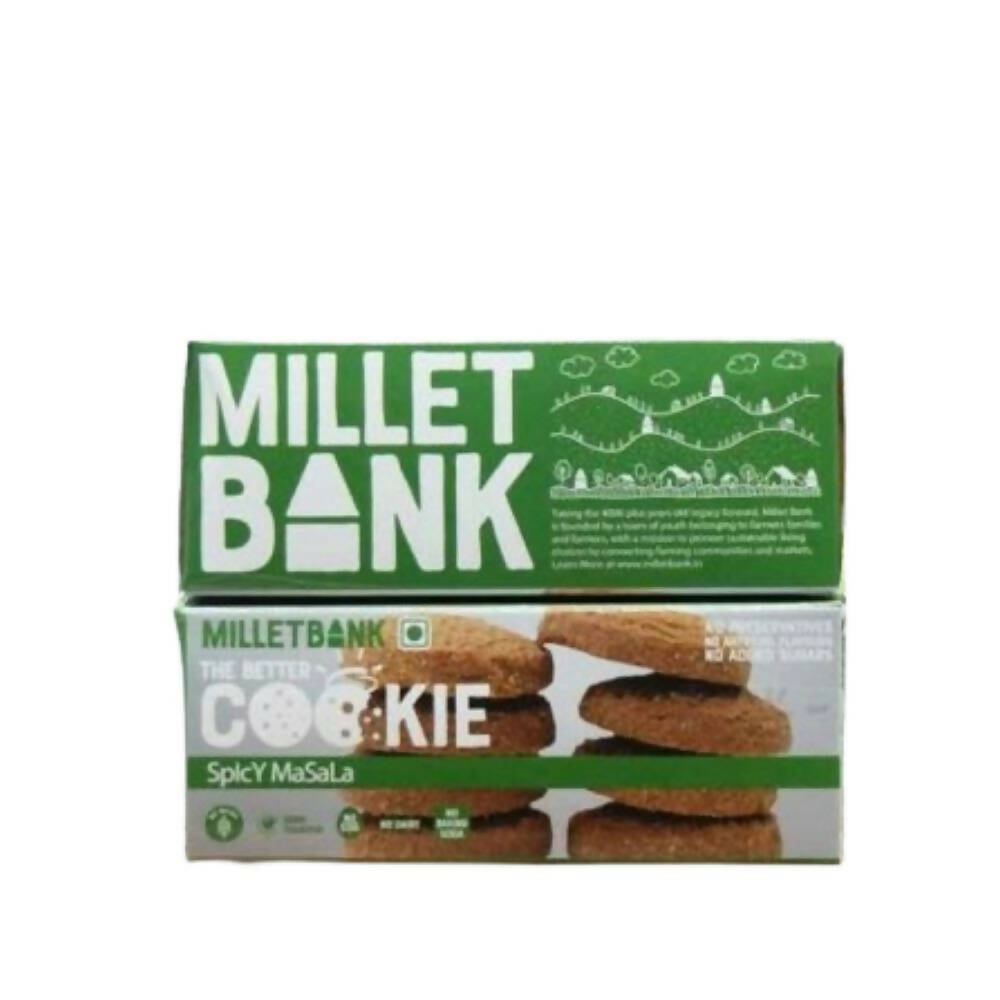 My Millet Basket Spicy Masala Cookie (Pearl Millet) (Millet Bank) | Grocsy