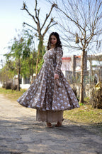 Aayaa Pure Cotton Silk Suit With Heavy Digital Print - Multi Color | Grocsy