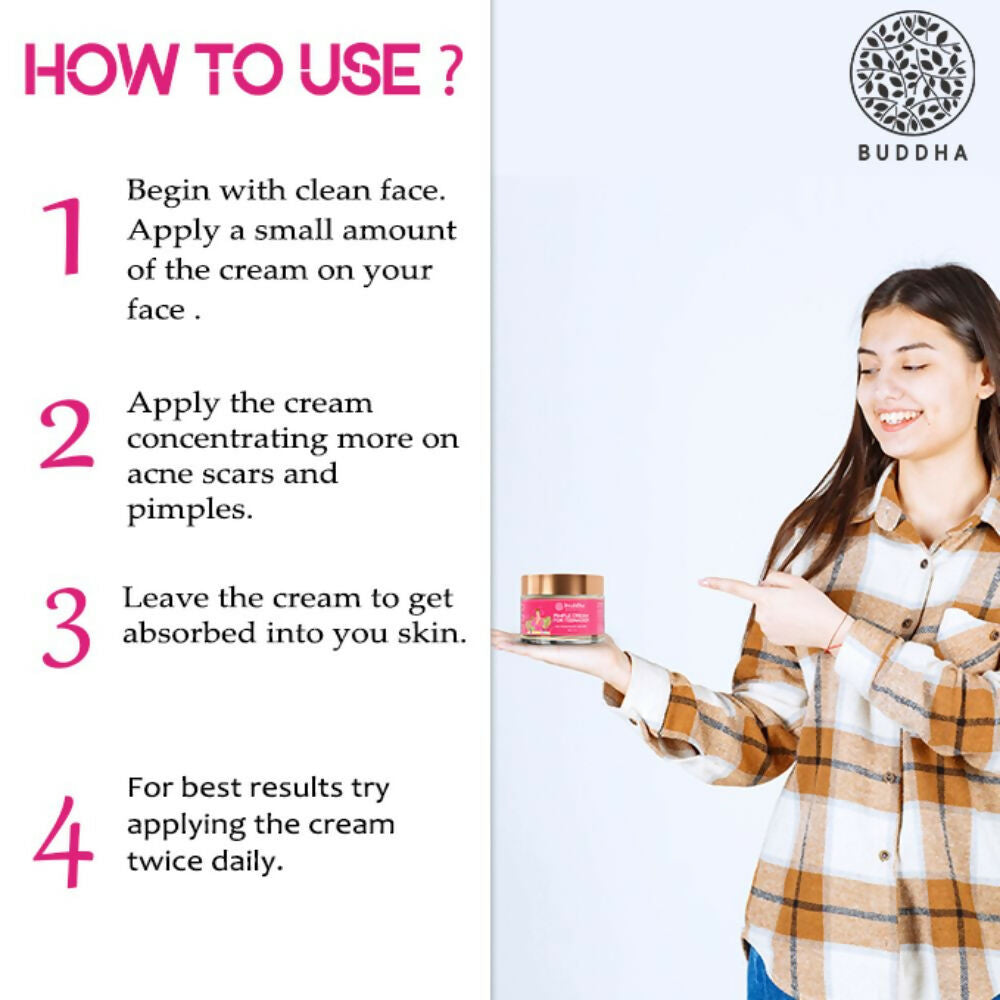 Buddha Natural Pimple Cream for Teenager (11 to 19 Years) | Grocsy