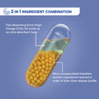 Wellbeing Nutrition Slow | Virgin Omega 3 Capsules | Grocsy