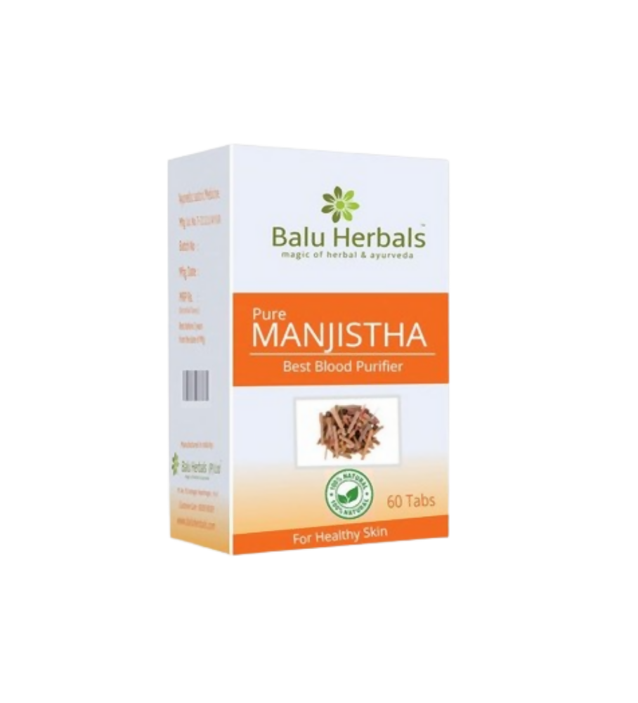 Balu Herbals Manjistha Tablets | Grocsy