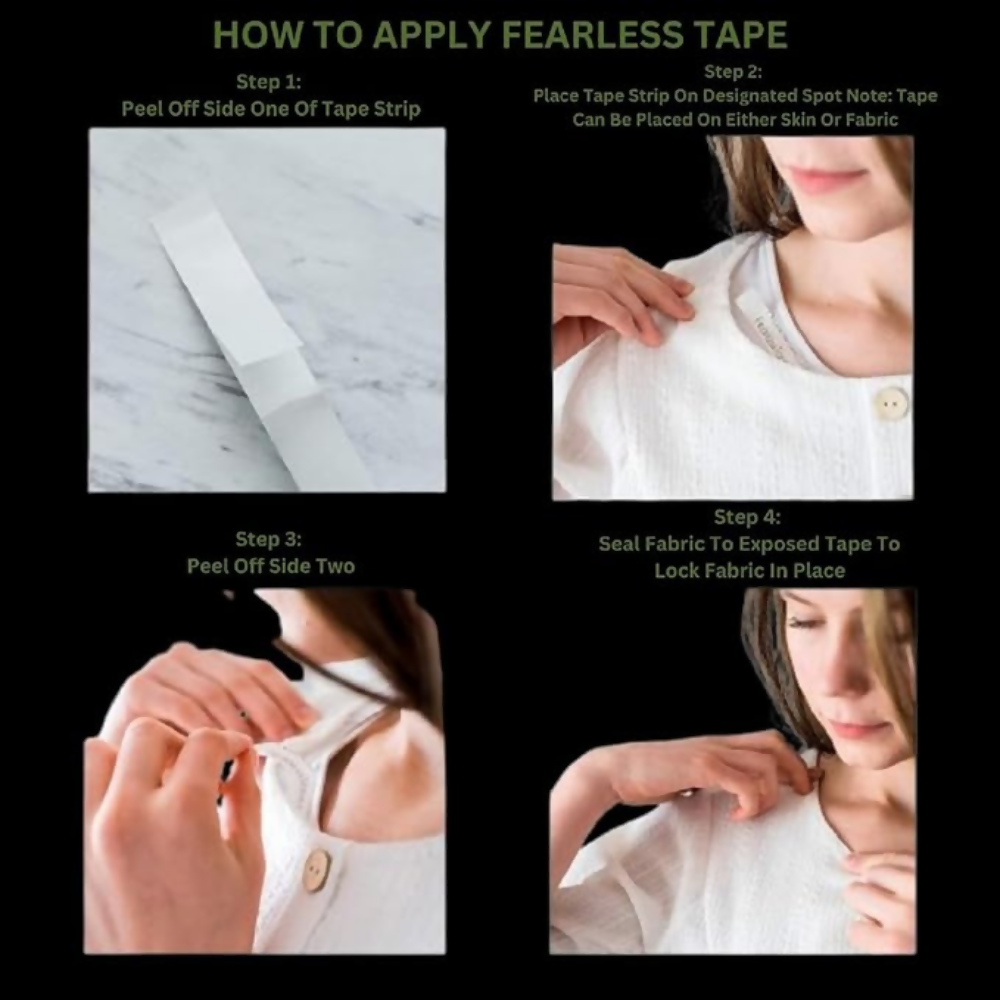 Bronson Professional Double Sided Fashion and Invisible Dressing Tape | Grocsy