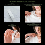 Bronson Professional Double Sided Fashion and Invisible Dressing Tape | Grocsy