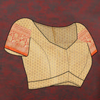Vedant Vastram Mustard Color Banarasi Silk Saree - Mustard | Grocsy