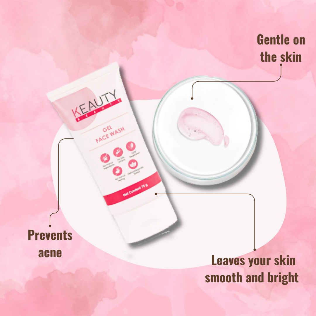 Keauty Beauty Gel Face Wash | Grocsy