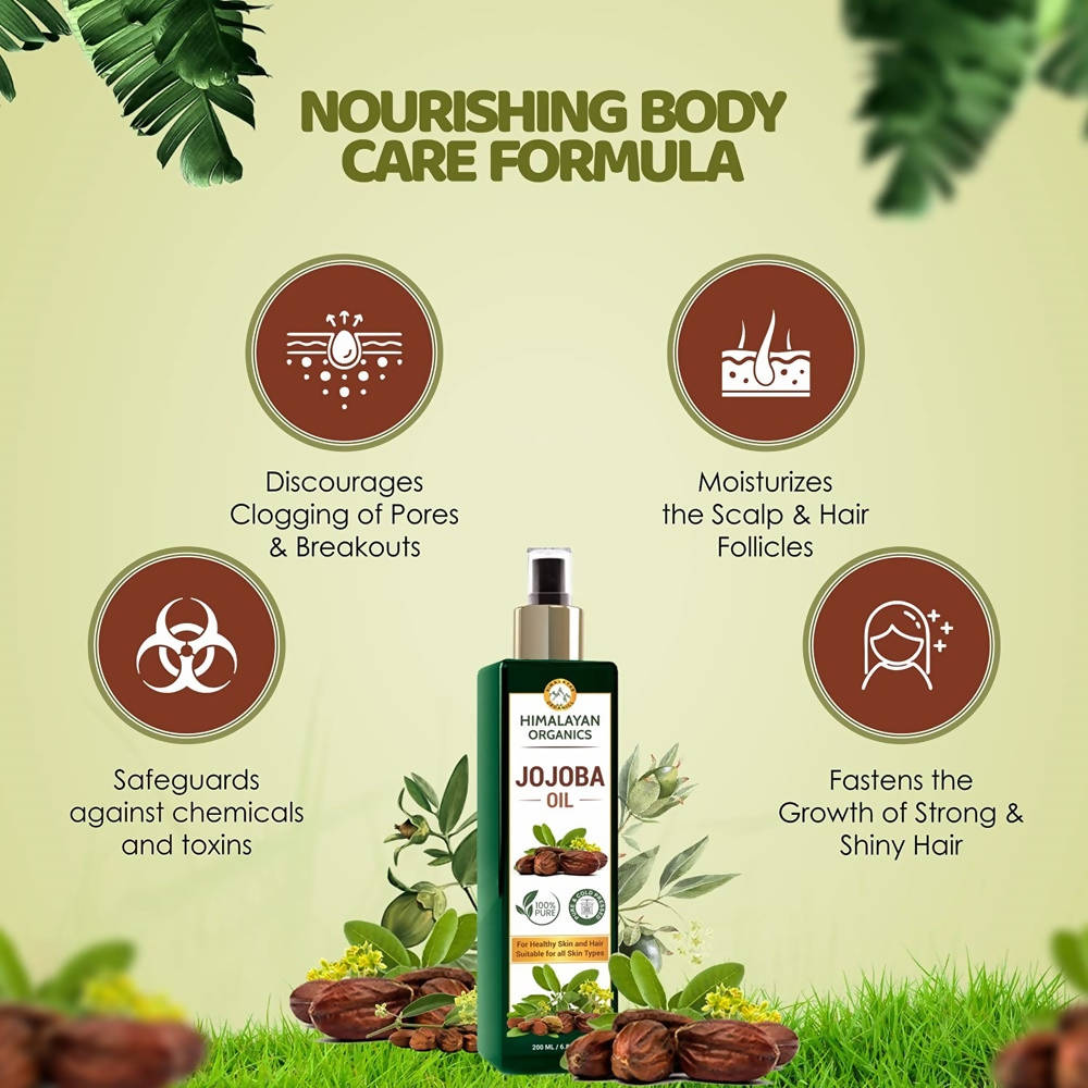 Himalayan Organics Jojoba Oil | Grocsy