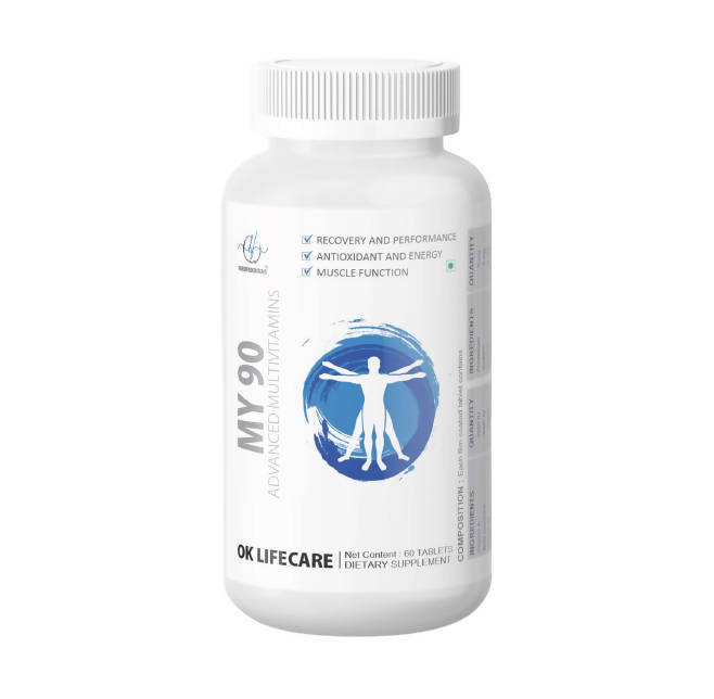 Ok Life Care My 90 Advanced Multivitamins Capsules | Grocsy