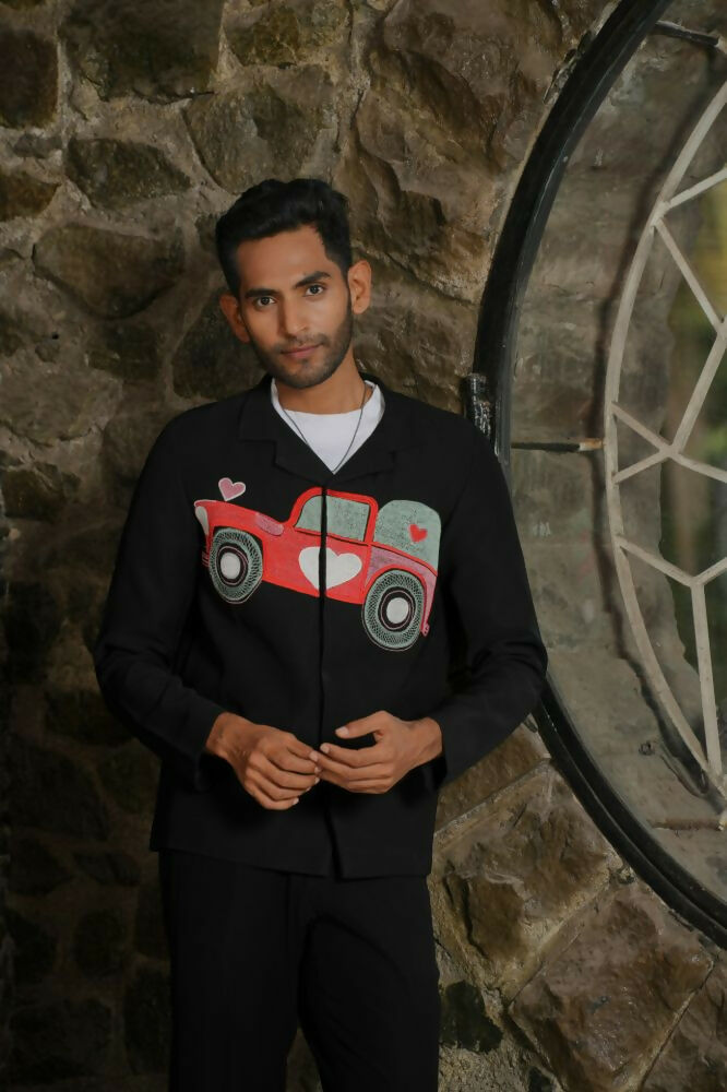 Cruise Black Shacket by Hilo Design | Grocsy