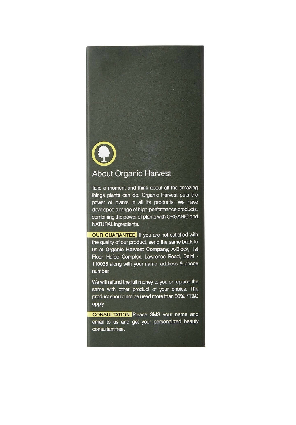 Organic Harvest Under Eye Gel | Grocsy
